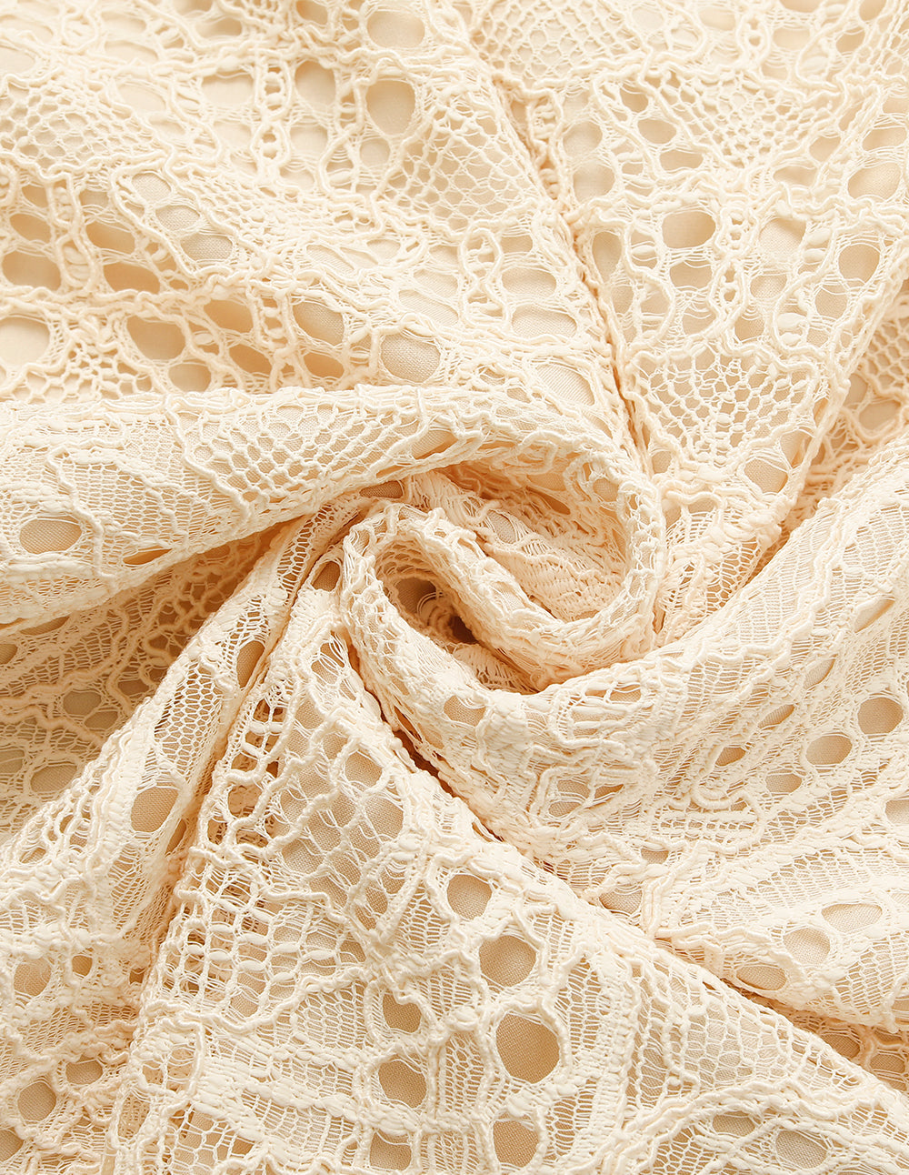 MARYLING Straight Knee-Length Lace Skirt