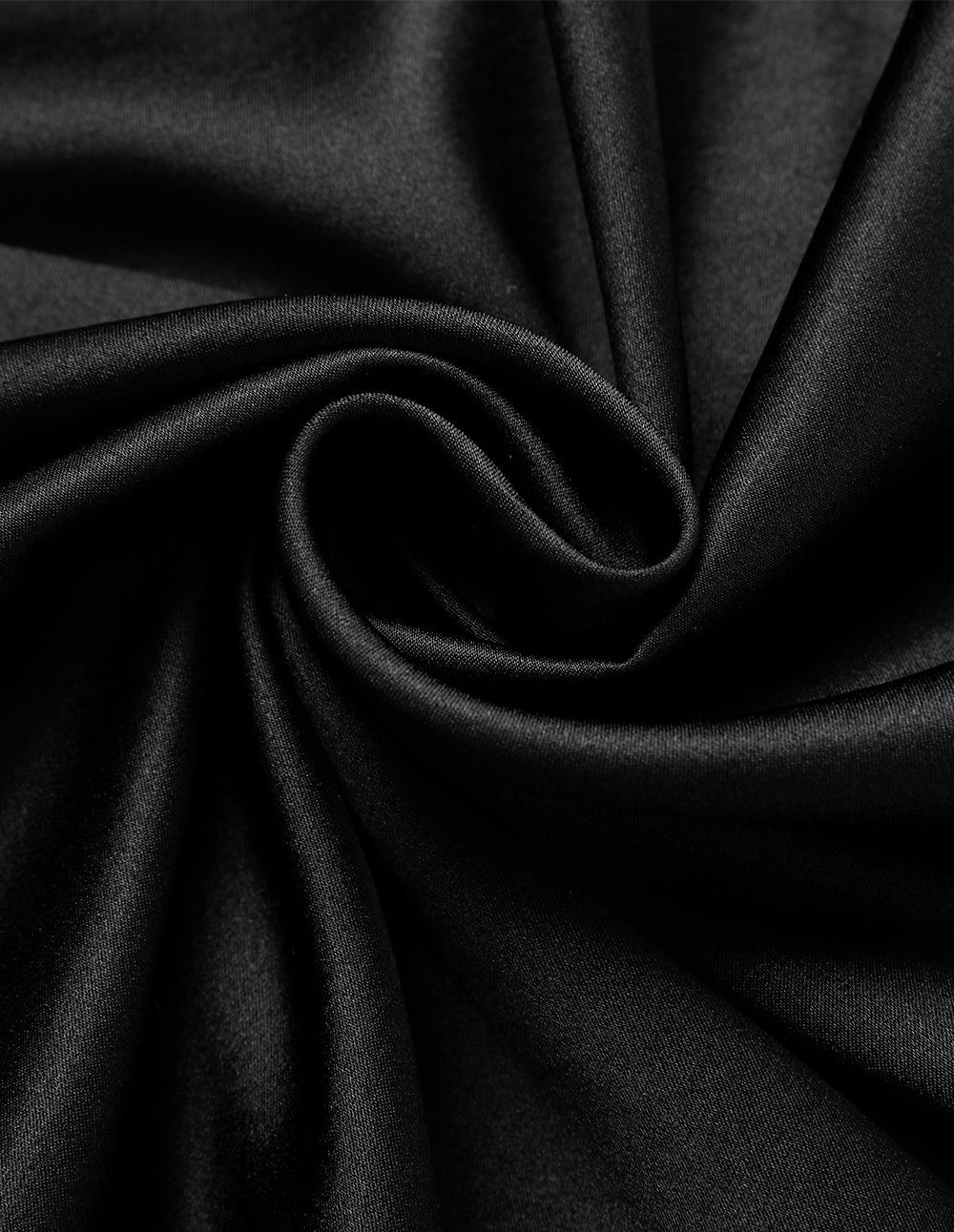 MARYLING V-Neck Silk Vest With Ruffles Chest