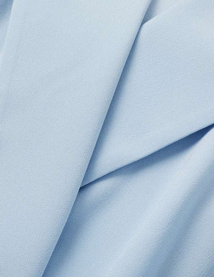 MARYLING Short-Sleeve Strappy Wrap Dress