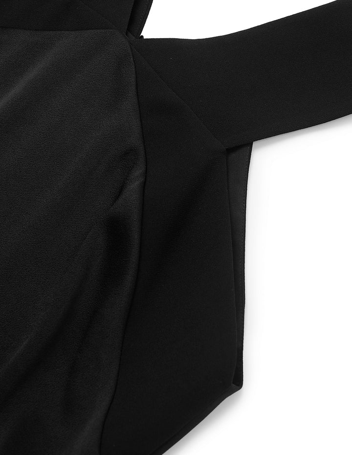 MARYLING V-Neck Sleeveless Empire-Waist Formal Evening Gown Dress