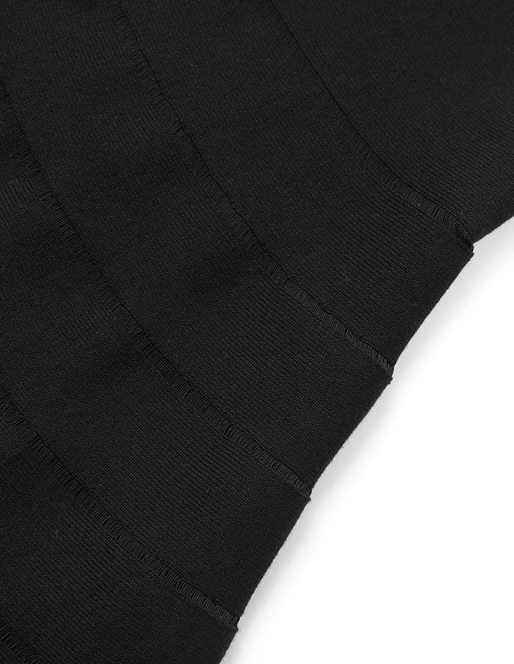 MARYLING Fishtail Knitted Black Skirt