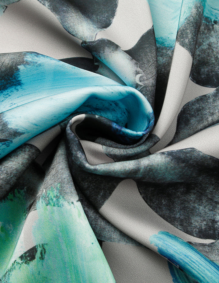 MARYLING Floral-Print Pencil Knee-Lenght Skirt