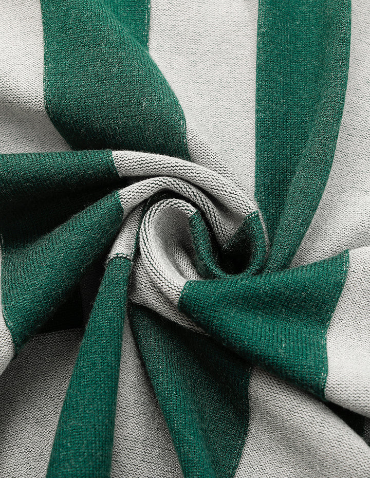 MARYLING Color Block Pencil Straight Knee-Length Skirt