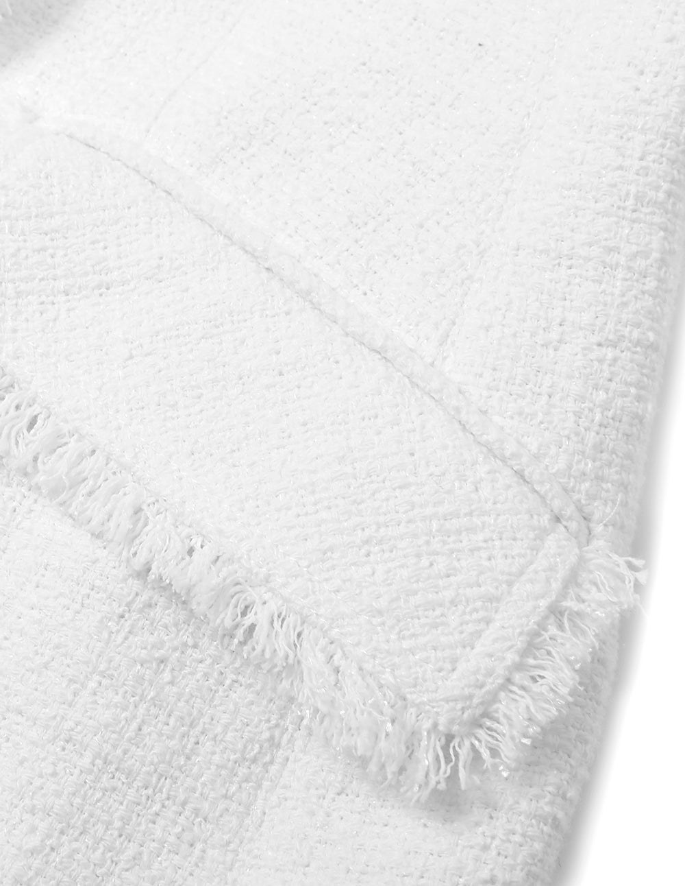 MARYLING White Tweed Blazer