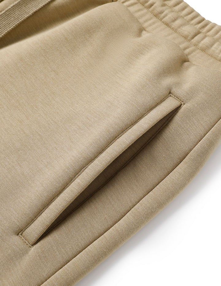 MARYLING Camel Loose Straight Trousers