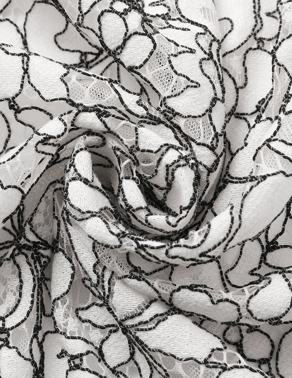 MARYLING Three-Quarter Sleeve Lace Shirt