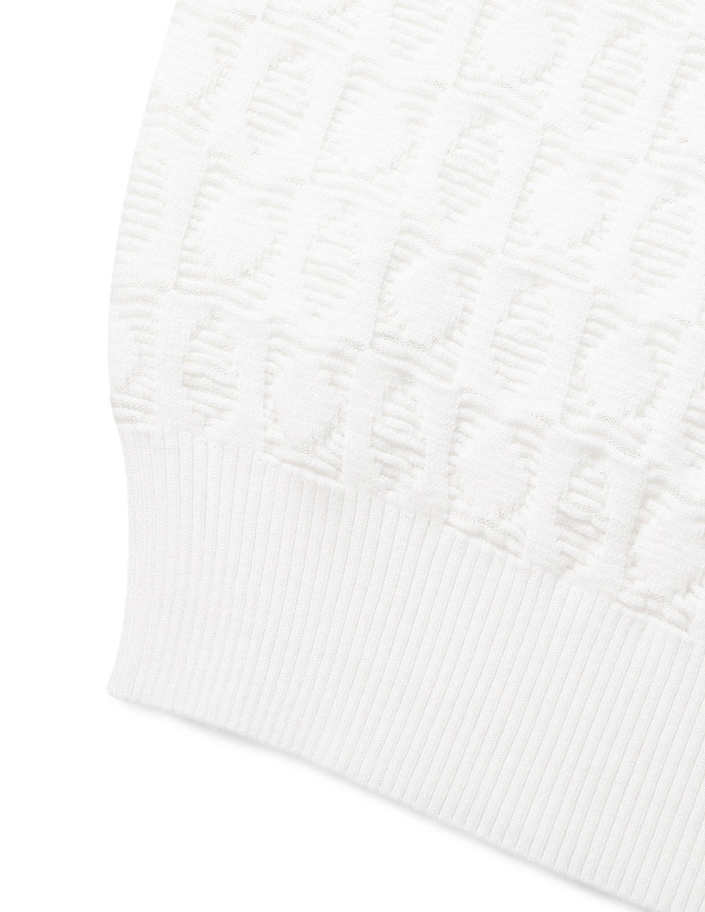 MARYLING Round Neck Short Sleeve Slim Fit Knit Top