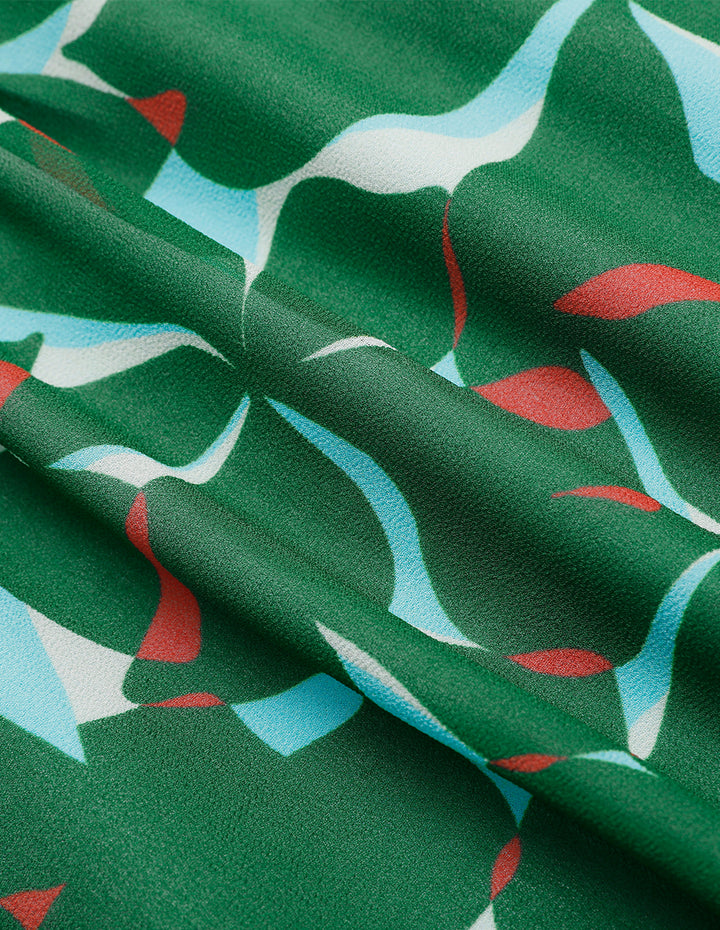 MARYLING Printed Crop Top