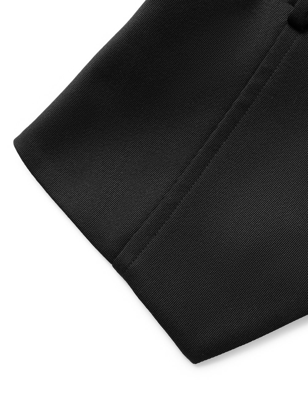 MARYLING Shirt Collar Patchwork Waisted Long Sleeve Jacket