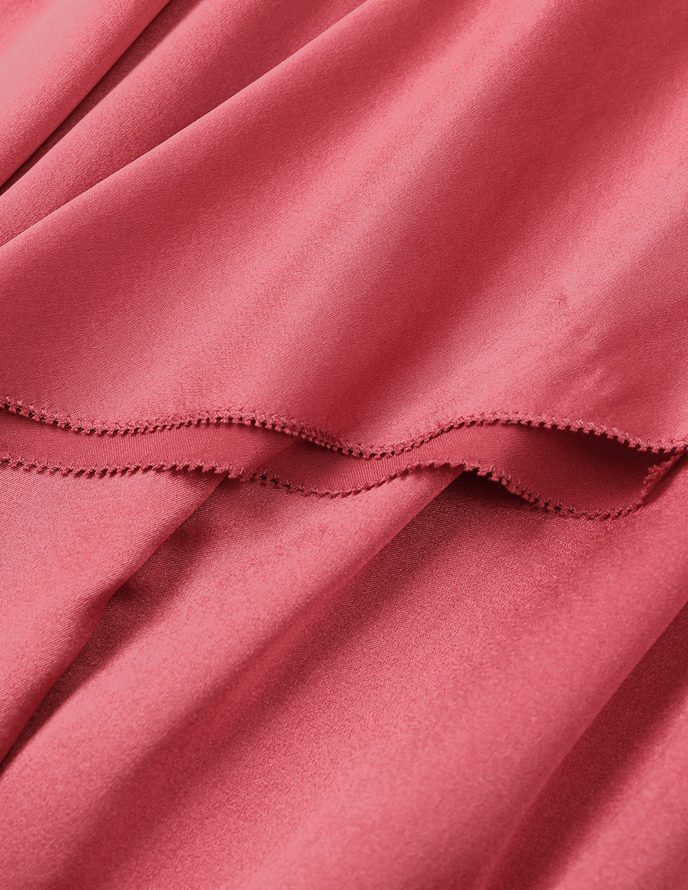 MARYLING Charming Pink Ruffled Collar Sleeveless Blouse