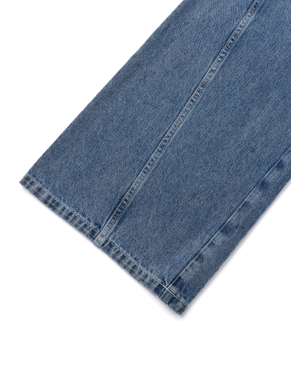 MARYLING Denim Blue Loose Fit Denim Trousers