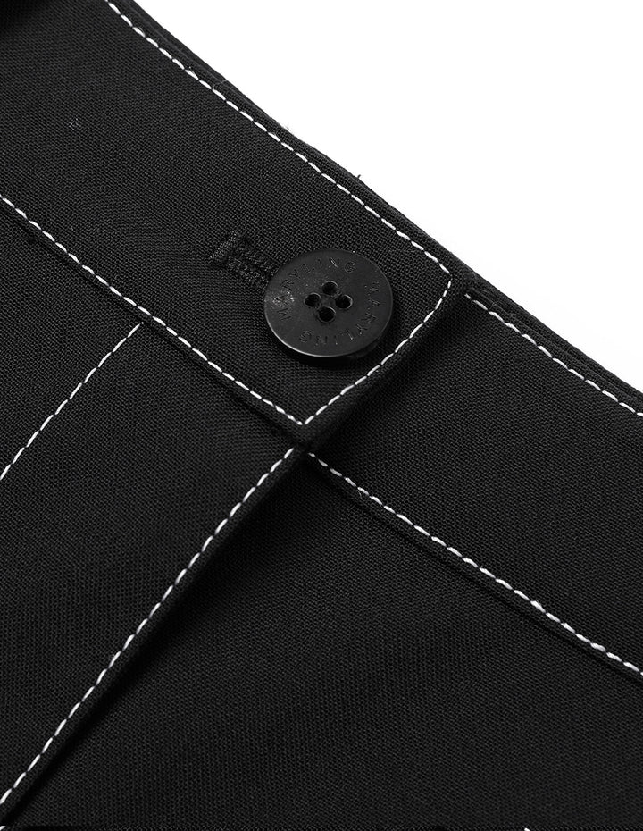 MARYLING Black Pleated Skirt