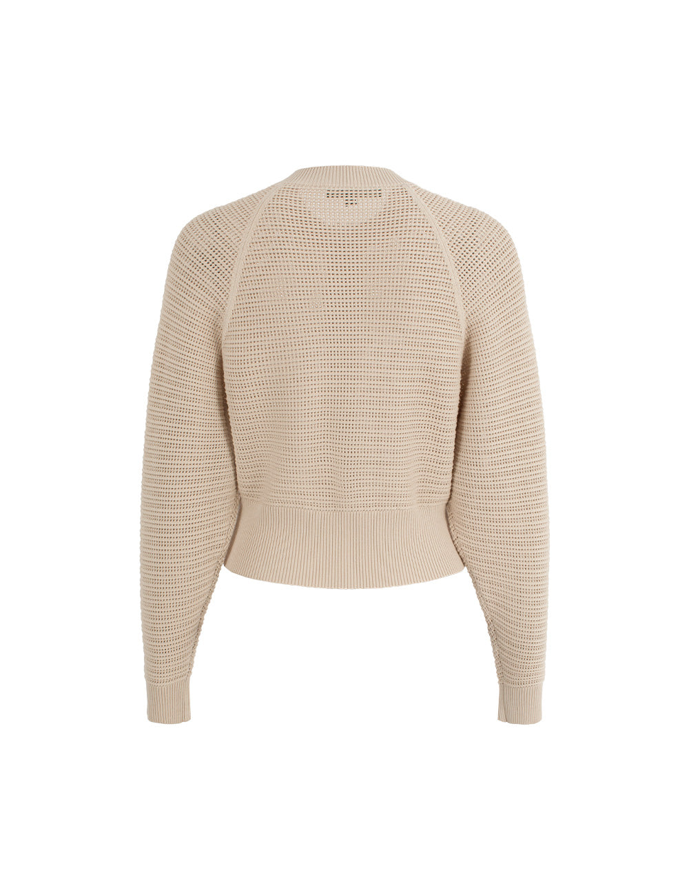 MARYLING Beige Relaxed Knit Cardigans