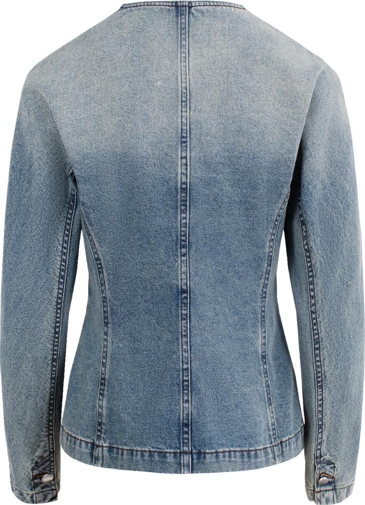 MARYLING Denim Blue Washed Vintage Denim Jackets