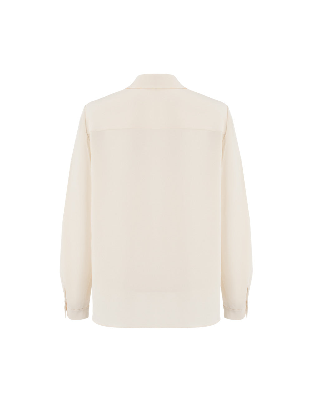 MARYLING Cream Beige Elegant Silhouette Blouses