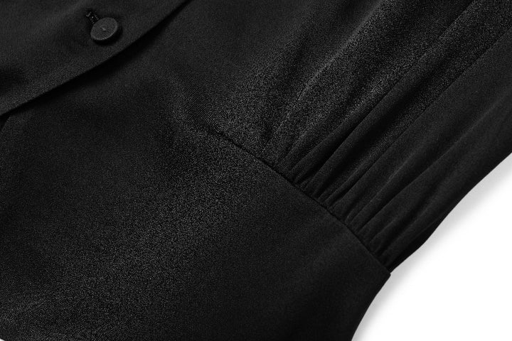 MARYLING Precision-Tailored Waist-Defined Blouses