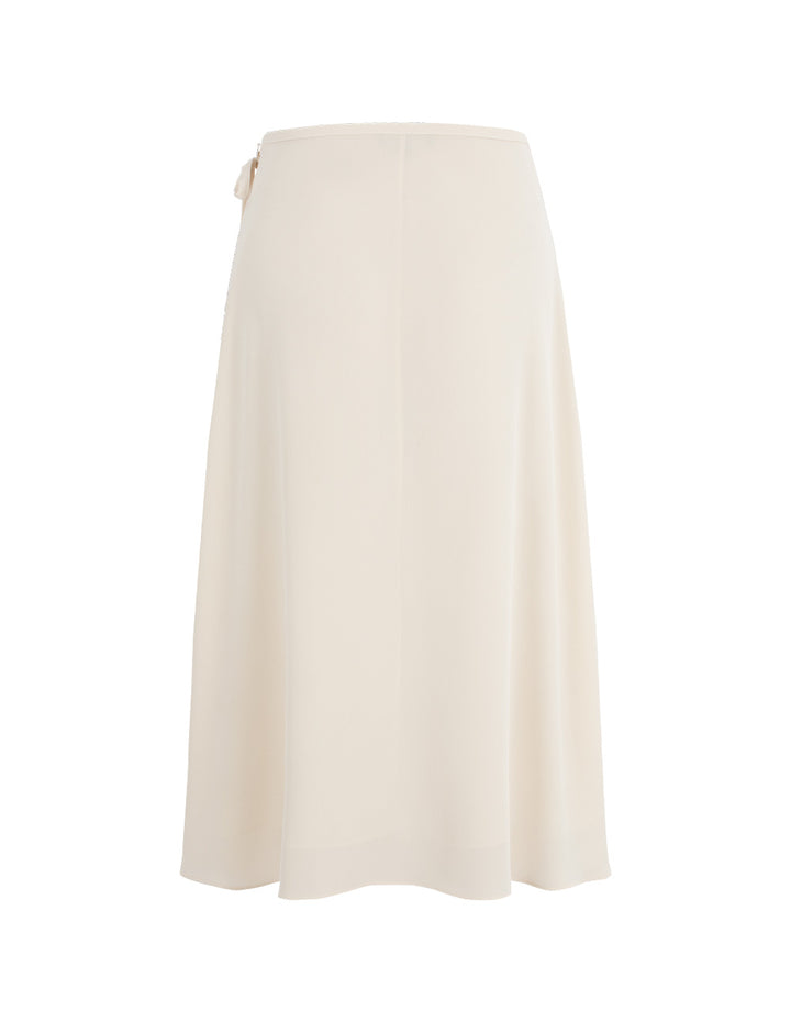 MARYLING White Elegant Silhouette Skirts