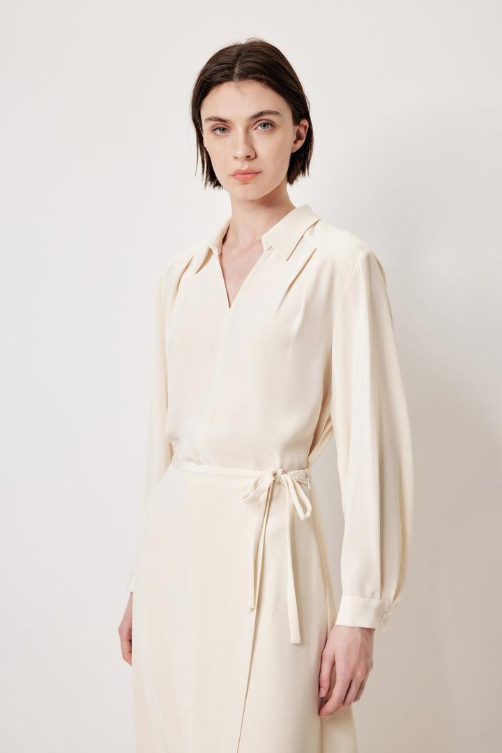 MARYLING White Elegant Silhouette Skirts