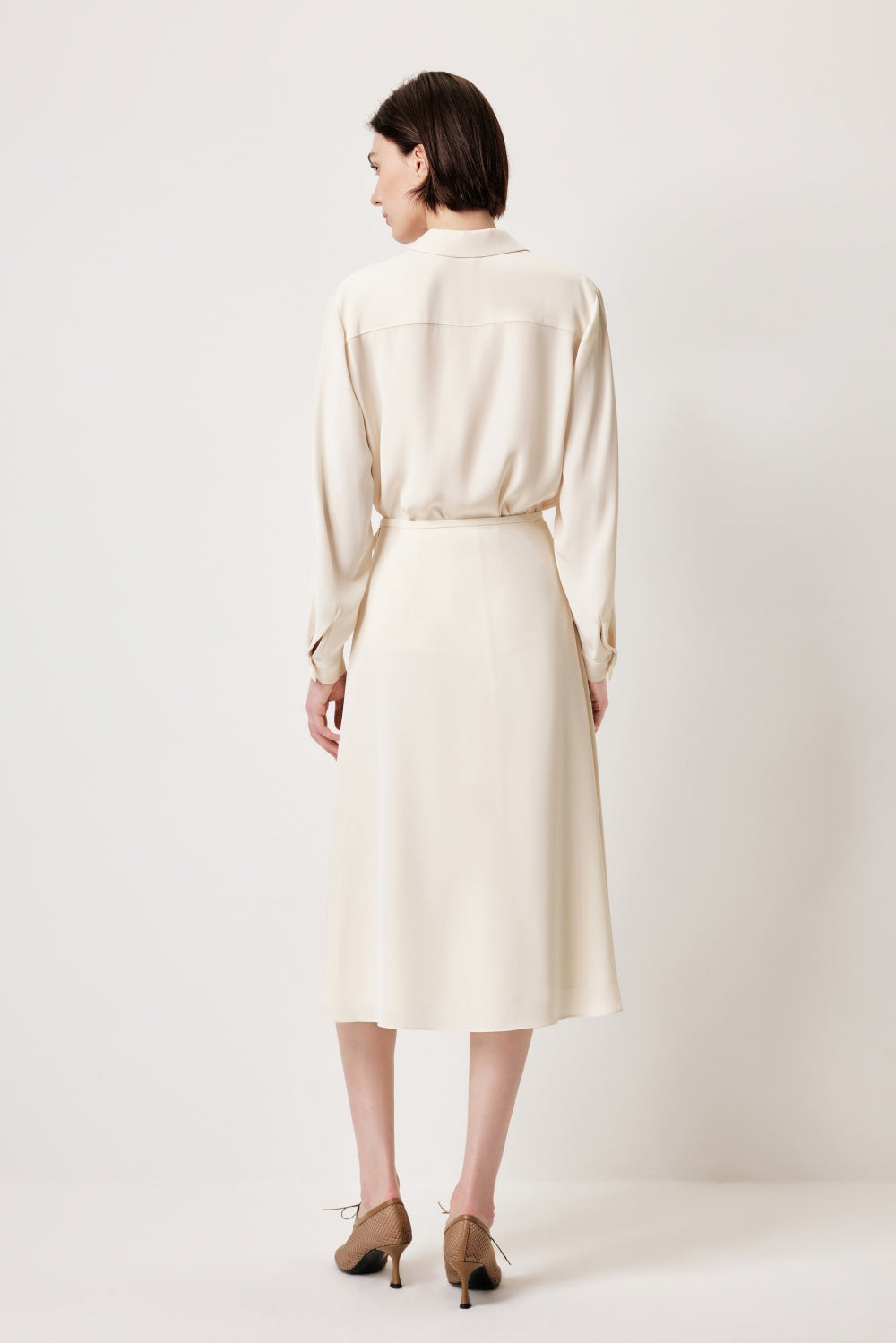 MARYLING White Elegant Silhouette Skirts