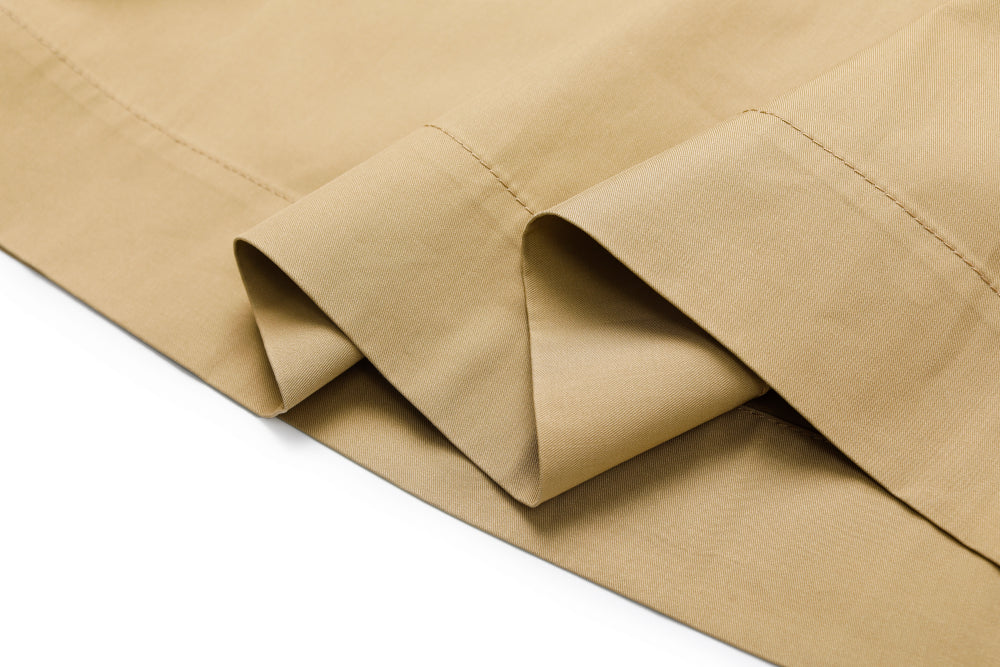 MARYLING Vintage-Inspired Khaki Classic Skirt