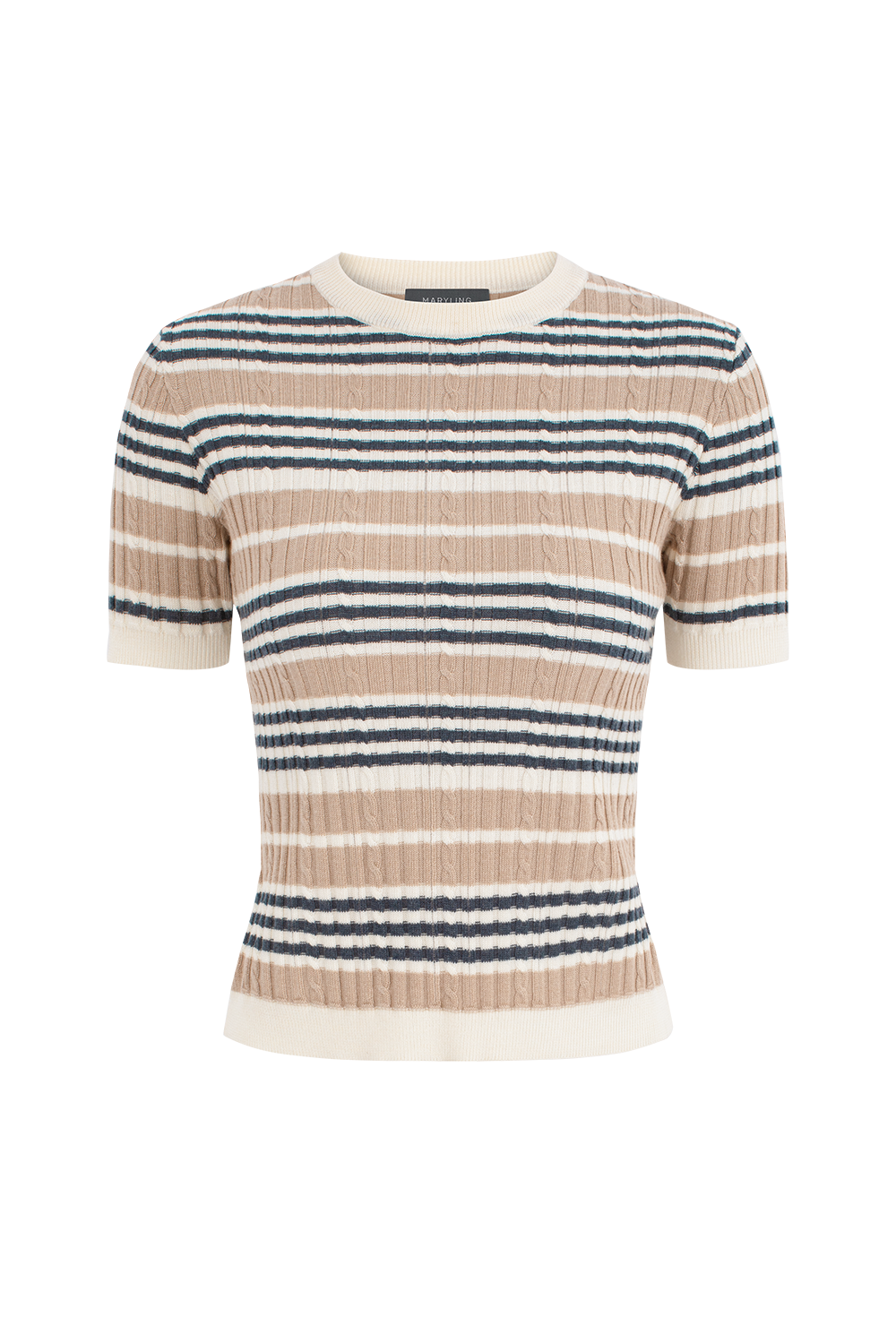 MARYLING Classic Stripe Knit Top | Timeless Style