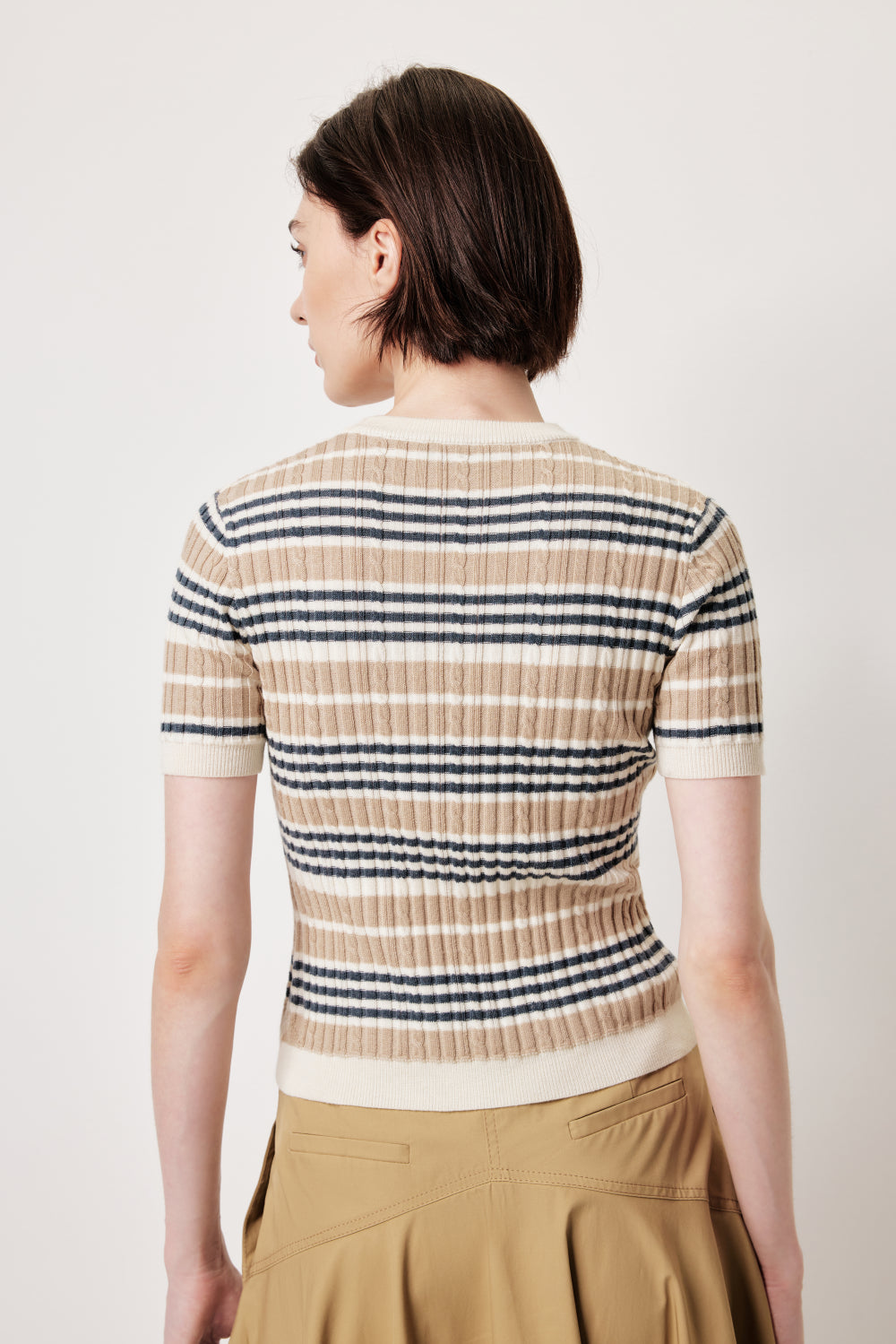 MARYLING Classic Stripe Knit Top | Timeless Style