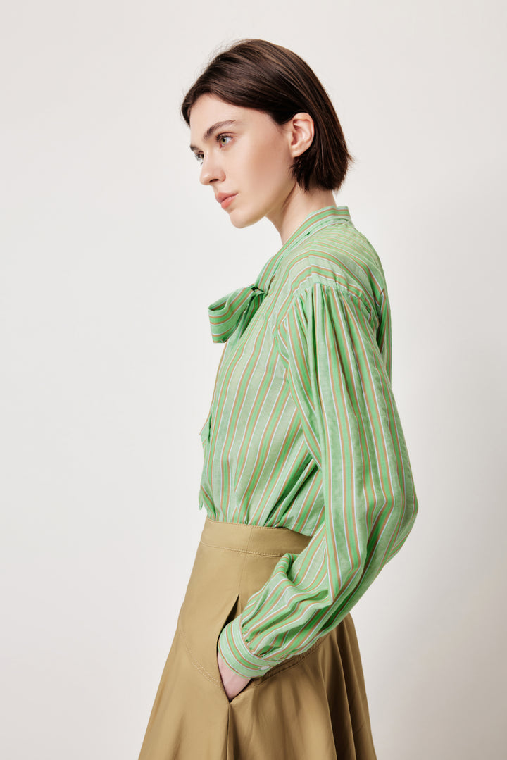 MARYLING Timeless Striped Blouse Classic Design