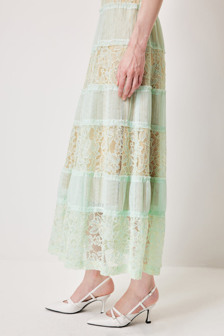 MARYLING Lace Sexy Waist‑Defining Evening Gown