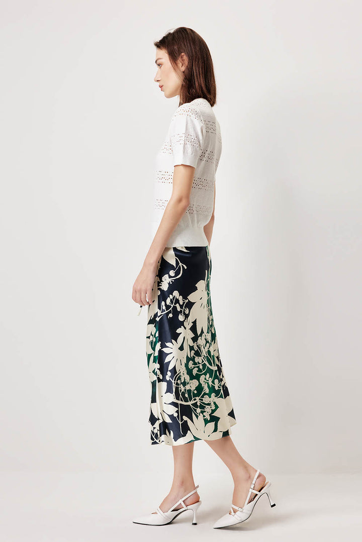 MARYLING Pure White Cloud-Knit Shirts