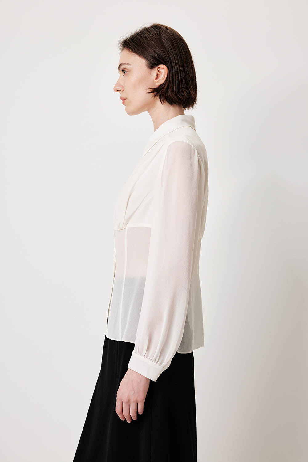 MARYLING Luminous Silk Relaxed Tops