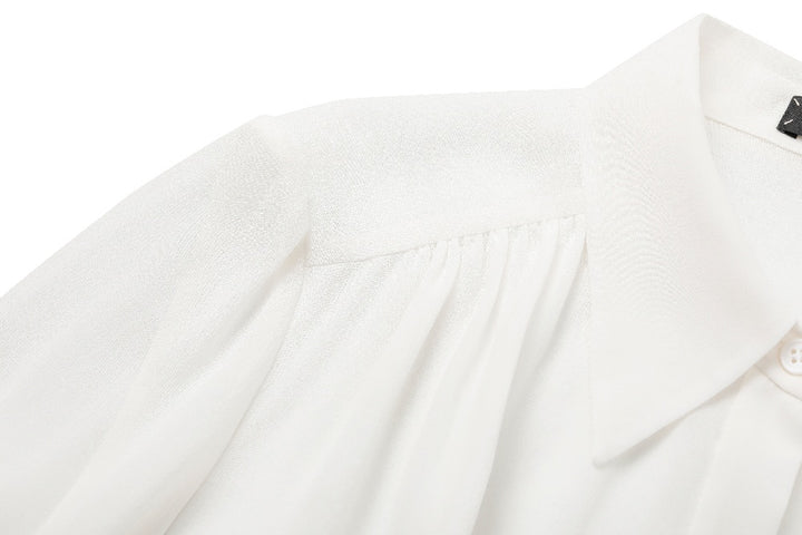 MARYLING Luminous Silk Relaxed Tops