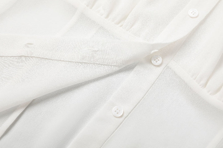 MARYLING Luminous Silk Relaxed Tops