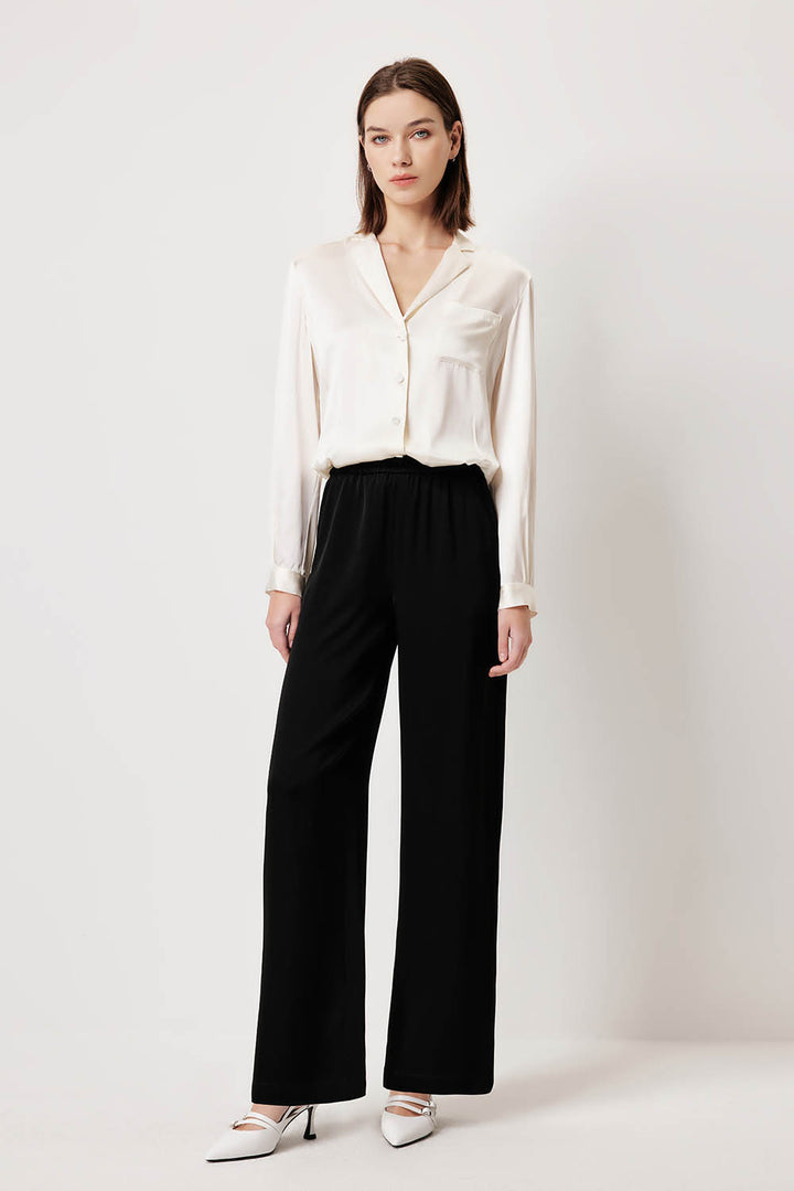 MARYLING Effortless Ivory Relaxed Blouses