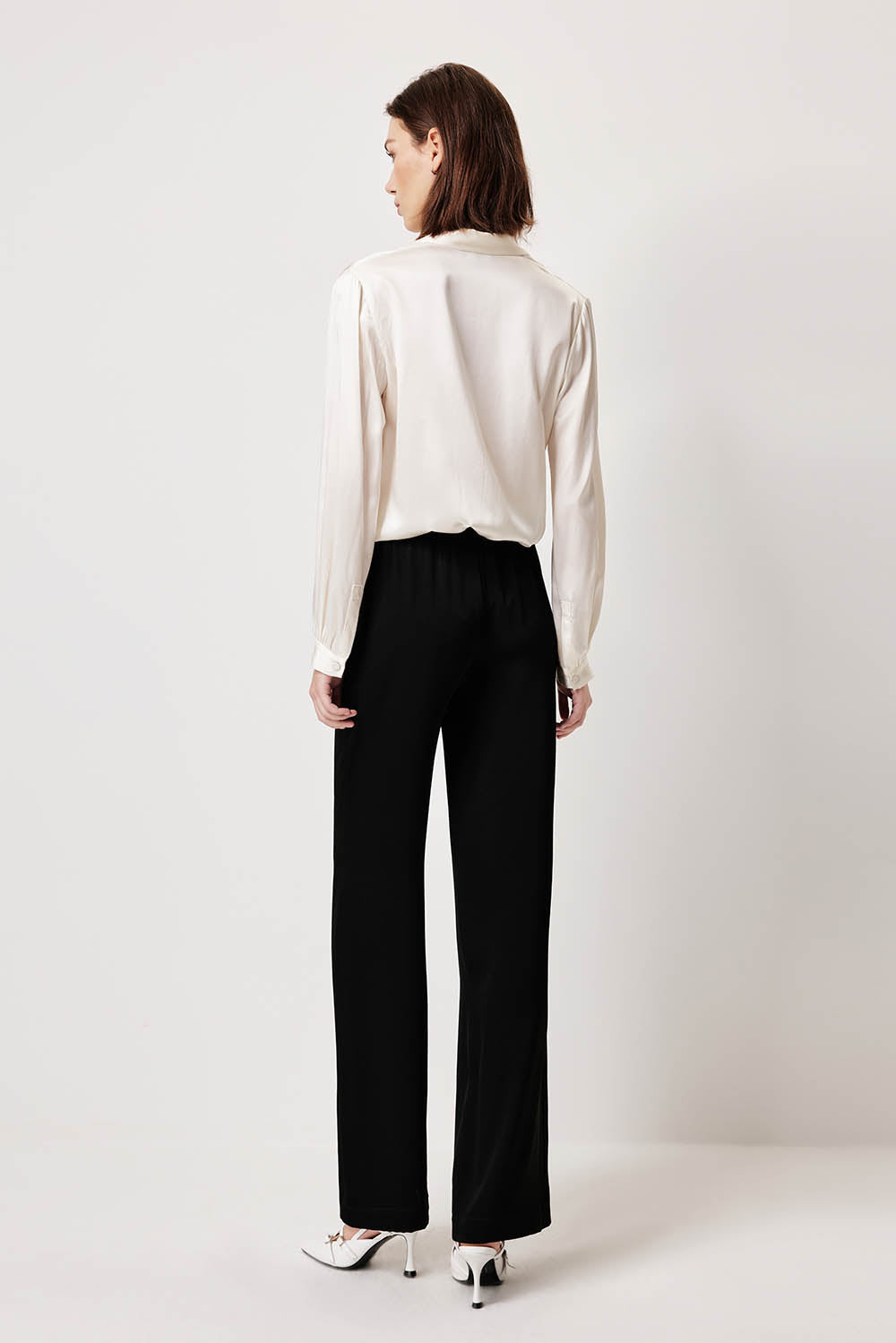 MARYLING Effortless Ivory Relaxed Blouses