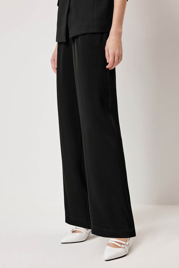 MARYLING Sculpted High-Waisted Tailored Trousers