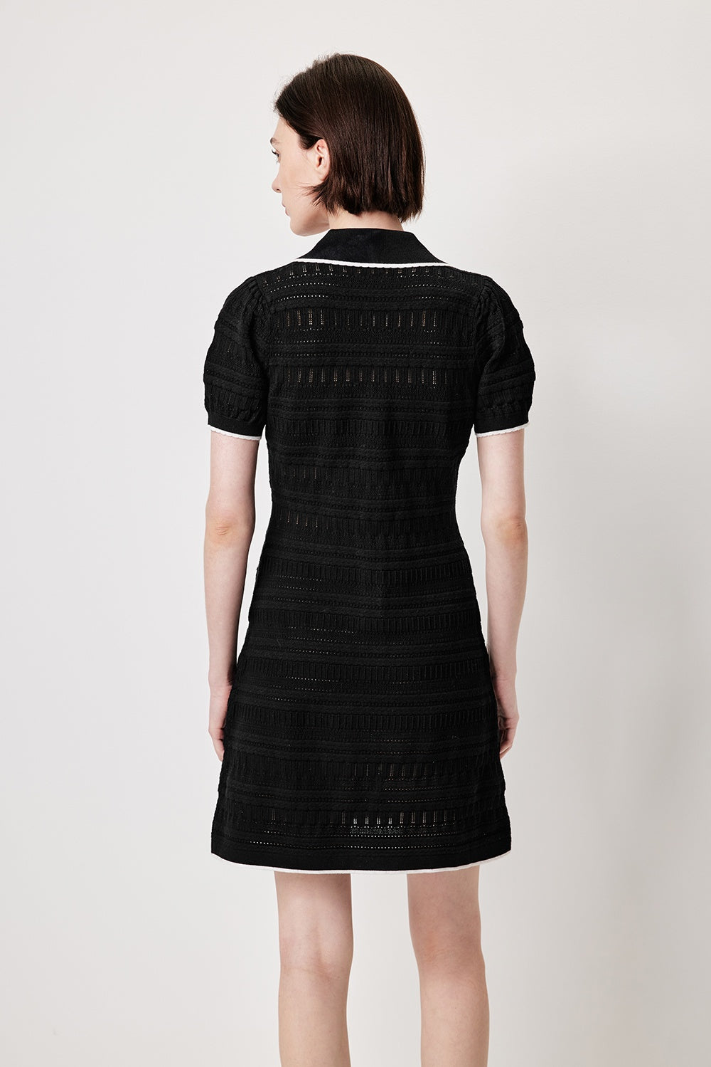 MARYLING Asymmetric Pleated Knit Dresses