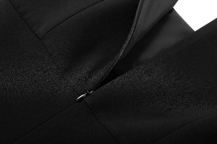 MARYLING Sculpted Minimalist Crepe Dresses