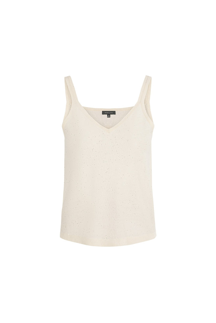 MARYLING Sculpted Double-Breasted A-Line Knit Vests
