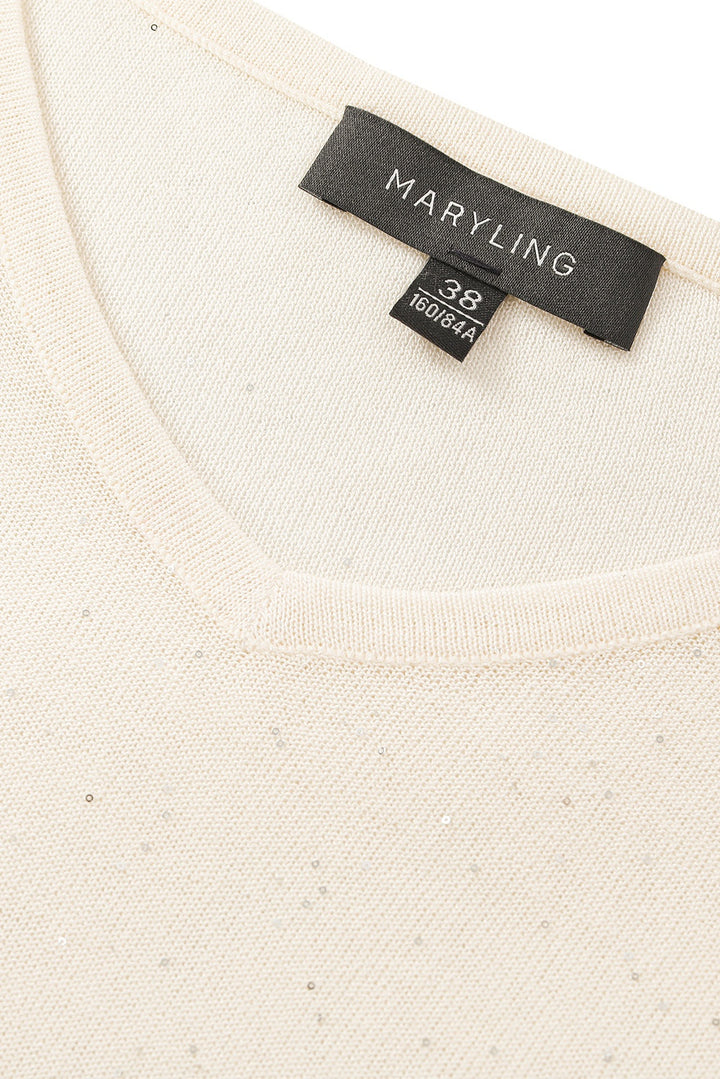 MARYLING Sculpted Double-Breasted A-Line Knit Vests
