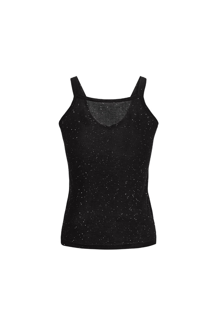MARYLING Sculpted Double-Breasted A-Line Knit Vests