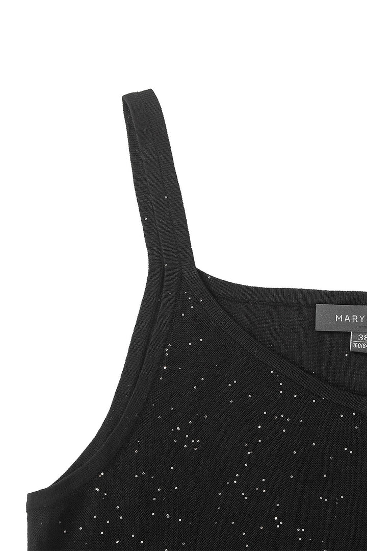 MARYLING Sculpted Double-Breasted A-Line Knit Vests