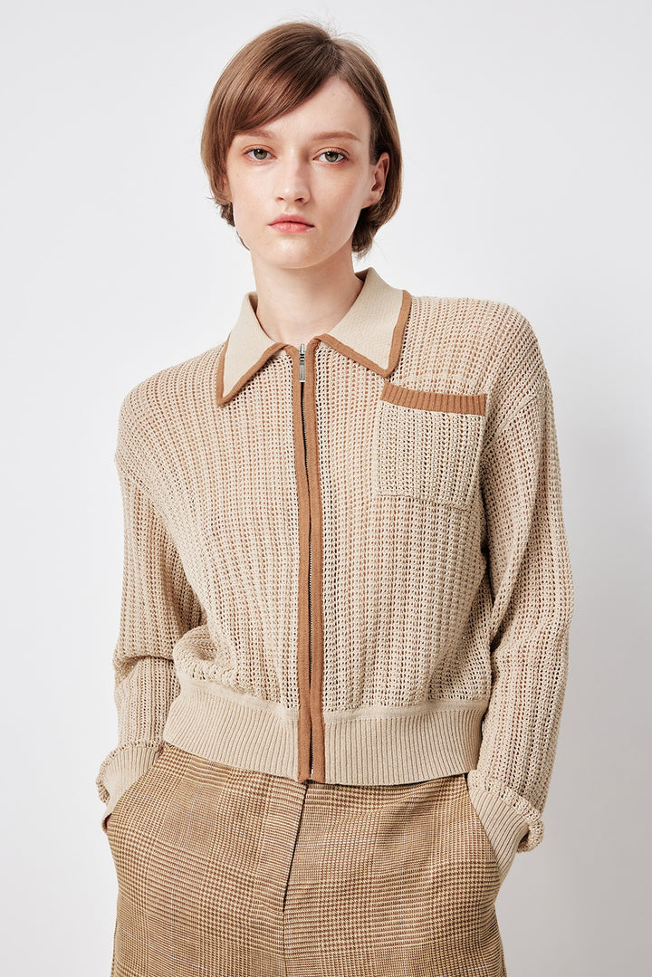 MARYLING Sculpted Rib Knit Cardigans