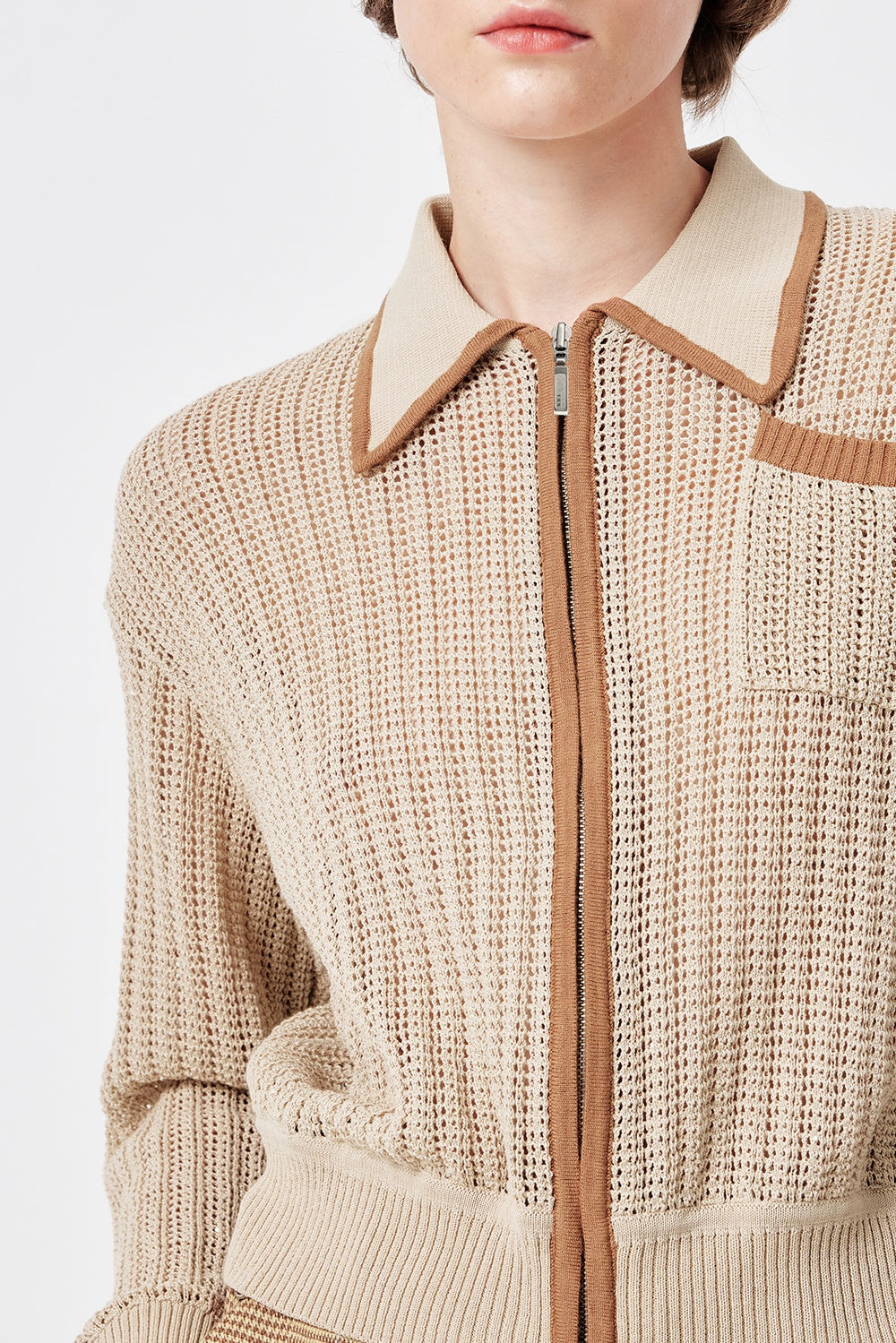 MARYLING Sculpted Rib Knit Cardigans