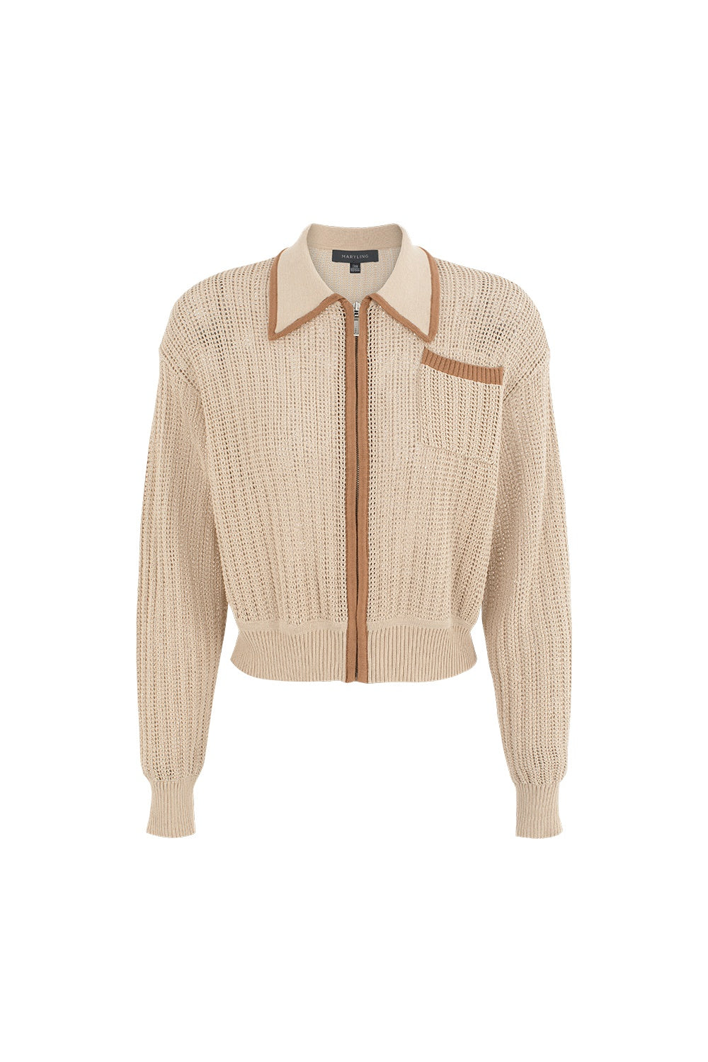 MARYLING Sculpted Rib Knit Cardigans