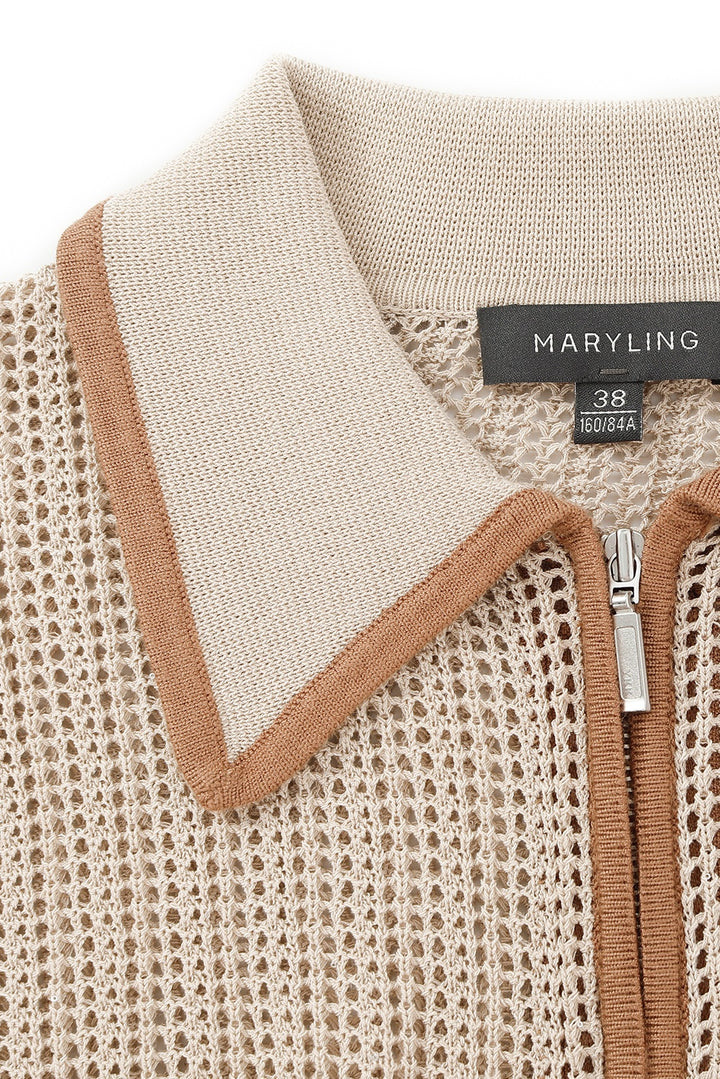 MARYLING Sculpted Rib Knit Cardigans