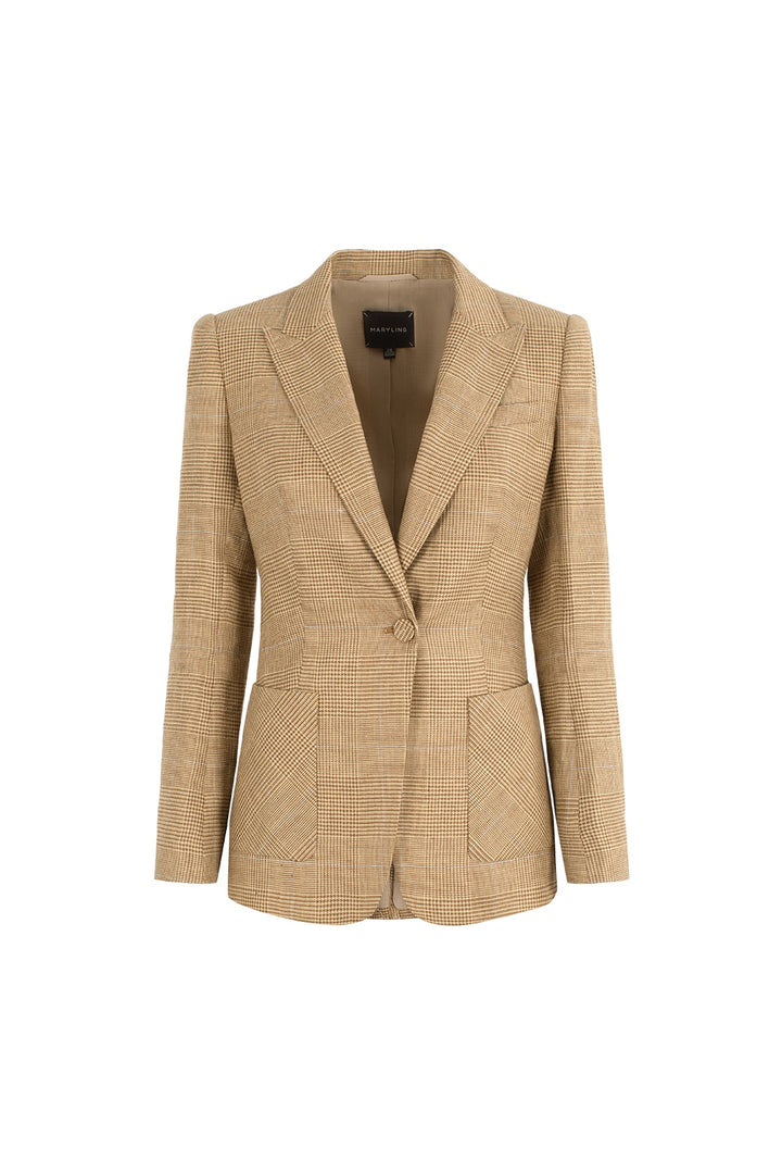 MARYLING Nomad Plaid Blazers