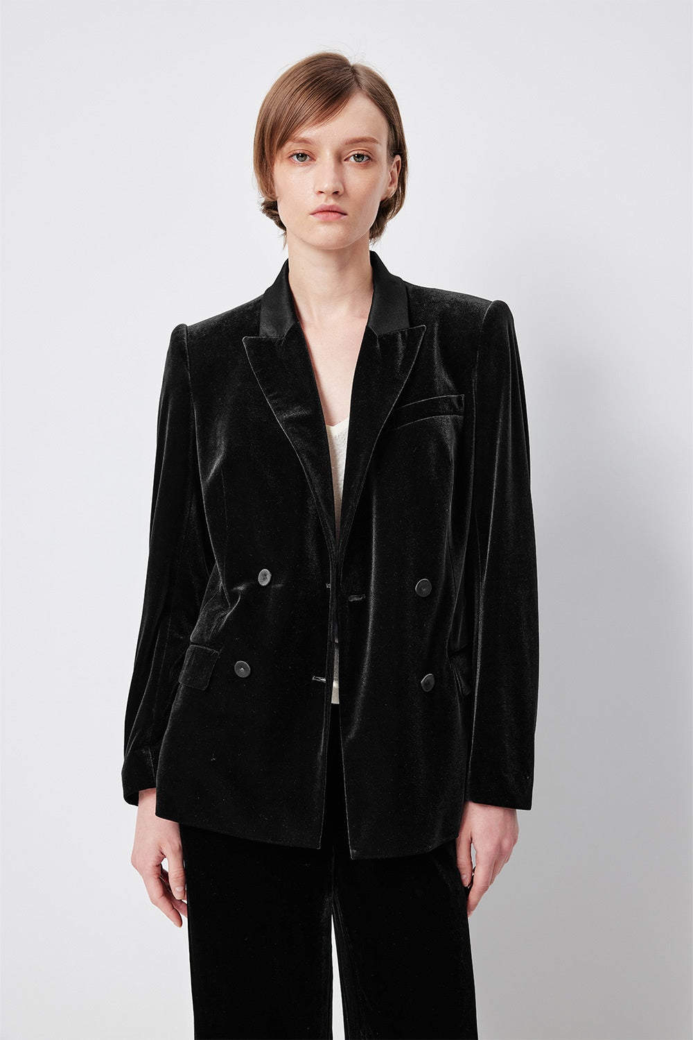 MARYLING Sculpted Single-Breasted Tailored Blazers