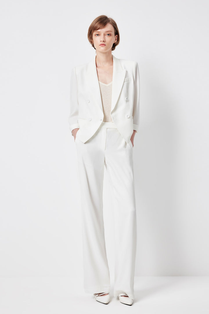 MARYLING Sculpted Cropped Blazers