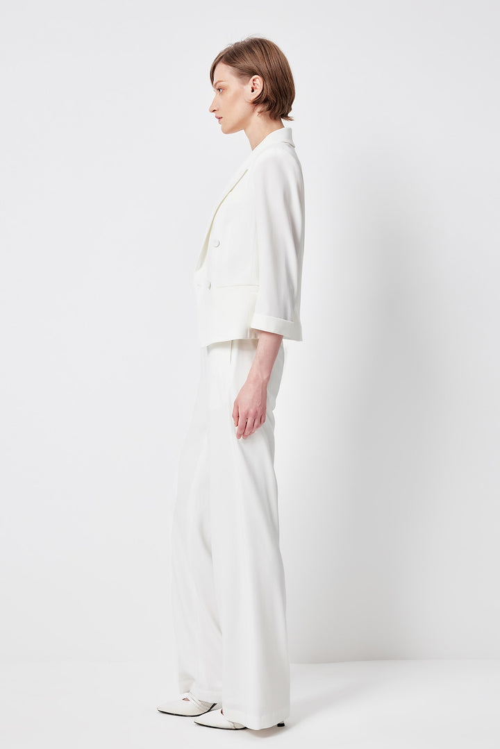 MARYLING Sculpted Cropped Blazers