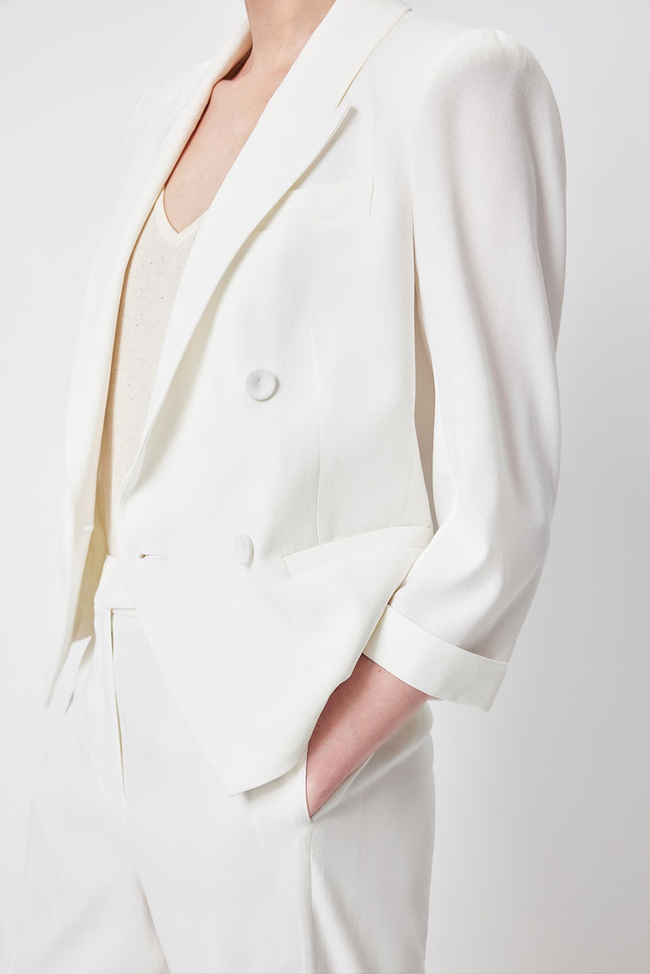 MARYLING Sculpted Cropped Blazers
